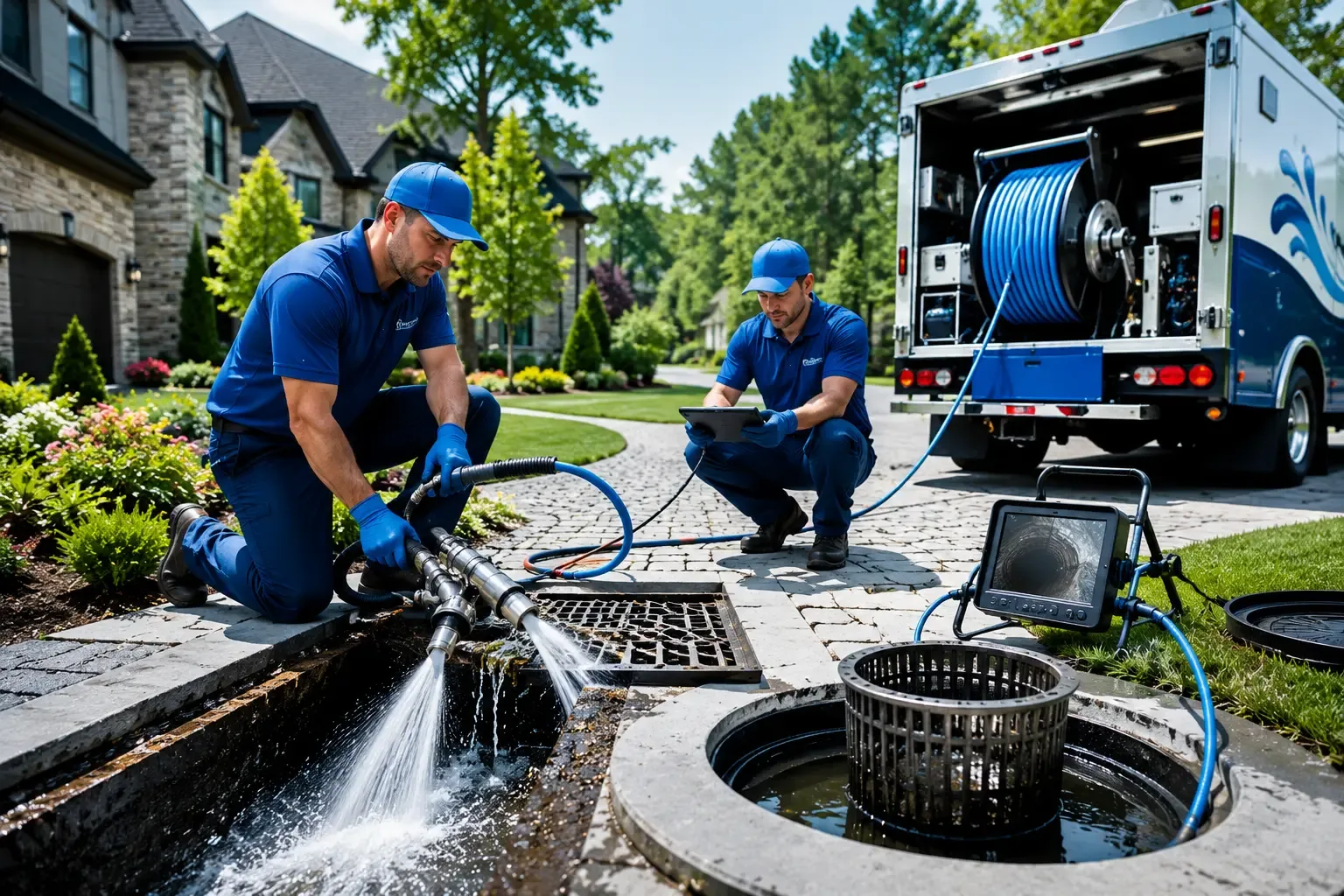 Local outdoor drain cleaning professionals in Naperville, IL